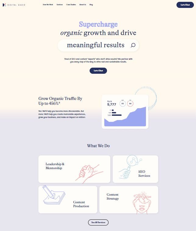 Digital Sicso Main Homepage