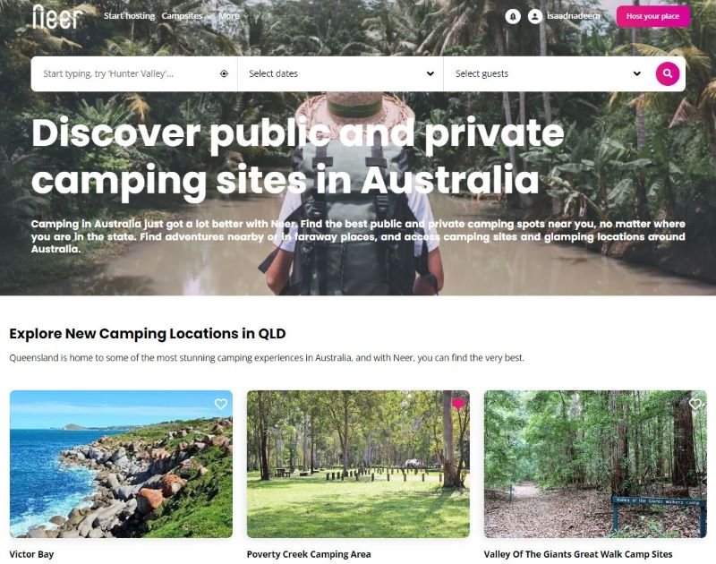 Neer Homepage Portfolio